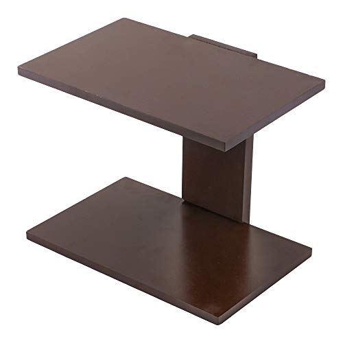 Skafa Wood 37x20x24 Cm Wall Mounted Shelf (MDF, Black) - Image 4