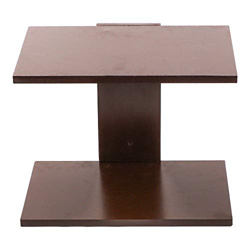 Skafa Wood 37x20x24 Cm Wall Mounted Shelf (MDF, Black) - Image 3