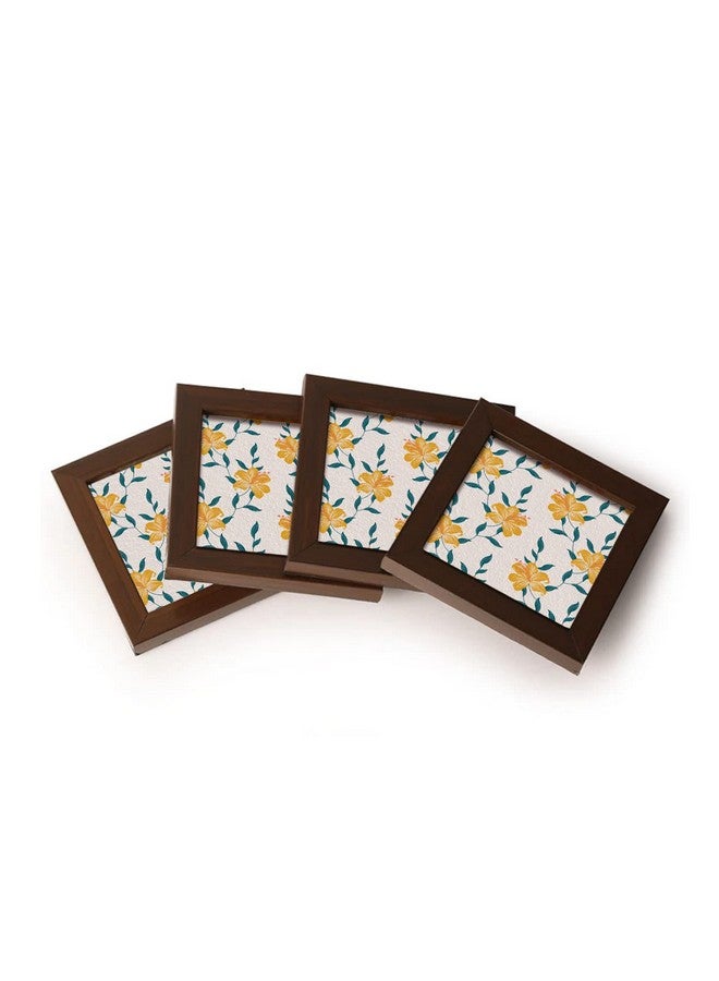 Paper Plane Design Tea Coffee Coaster Set Wooden Decorative Coasters Set. Home and Office Wooden Coasters Design 818 - Image 2