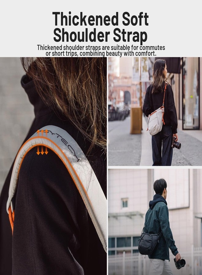 PGYTECH OneGo Rope Strap Camera Bag - Multifunctional Shoulder Bag for Urban Photographers. Compact Camera Bag Compatible with Sony/Canon/Nikon/Mirrorless Cameras, Mist - Image 4
