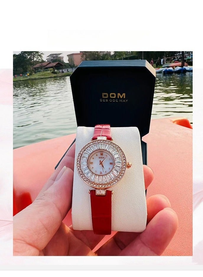 DOM Waterproof Quartz Women's Watch - Image 1
