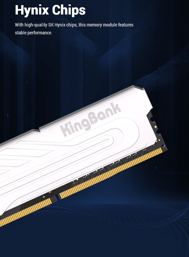 KINGBANK Ddr5 8Gb Ram KingBank Ddr5 16Gb (8Gbx2) 6000Mhz Desktop Memory Ram Udimm Dual-Channel Xmp 3.0 Hynix/Samsung Chip Internal Memory For Pc  - Image 4