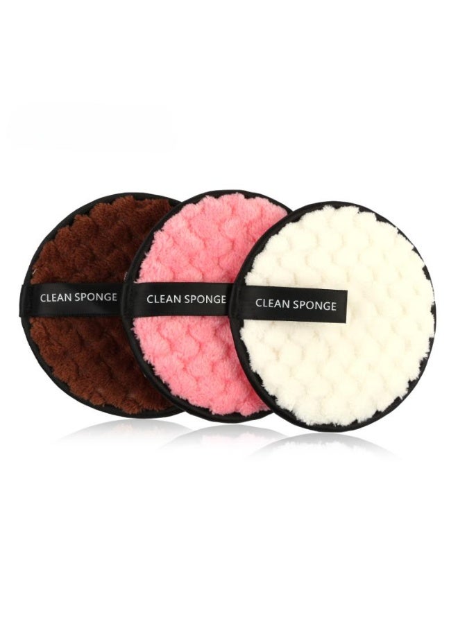 Makeup Remover Towel Face Cleansing Cloth Pads Plush Puff Fashion New - Makeup Remover Pad – Effective and Gentle Removal for Soft Skin - Image 2
