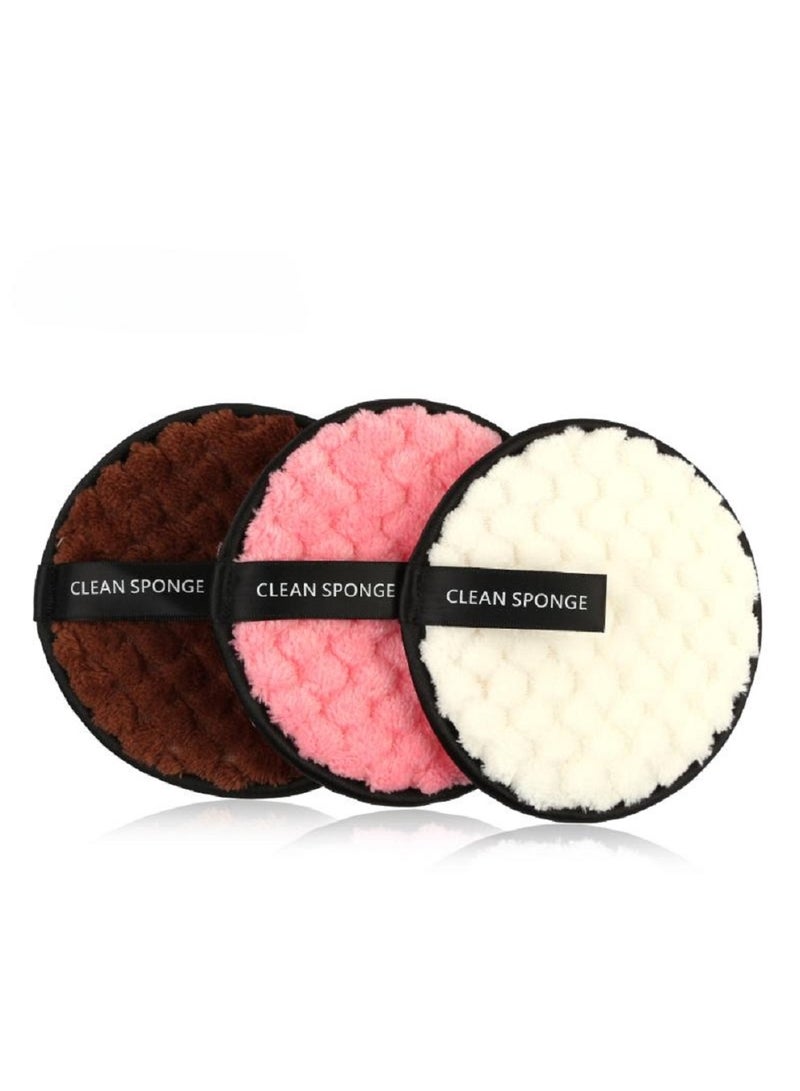 Makeup Remover Towel Face Cleansing Cloth Pads Plush Puff Fashion New - Makeup Remover Pad – Effective and Gentle Removal for Soft Skin - Image 1