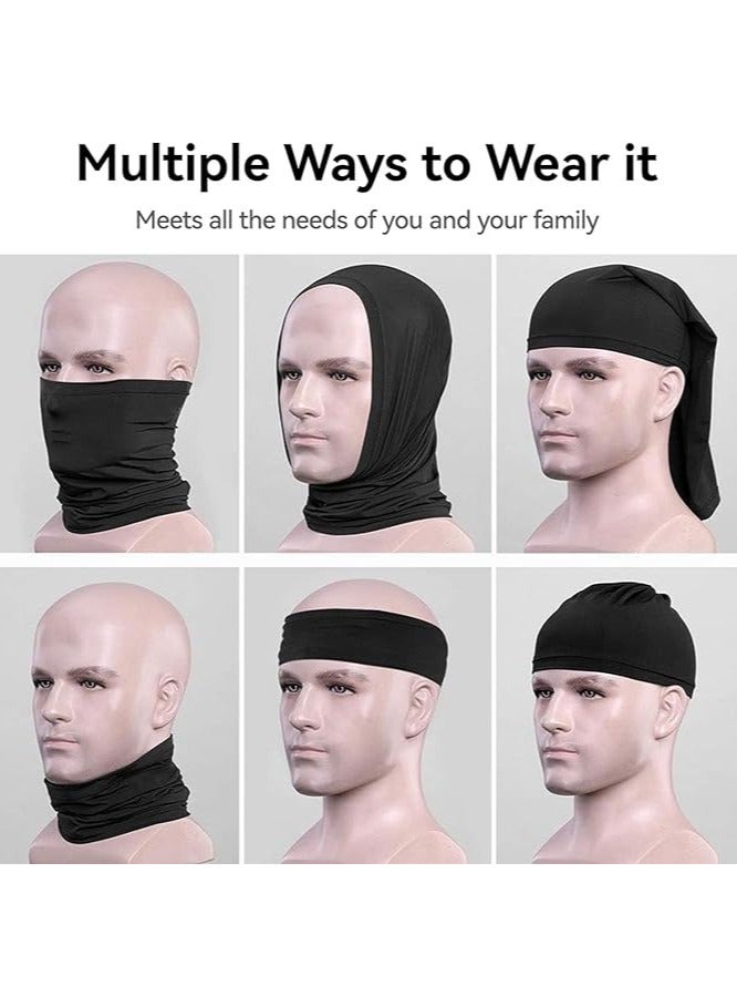 HarabiMed Outdoor Neck Gaiter Scarf – Dust & UV Protection Face Cover – Breathable Lightweight Bandana for Cycling, Hiking, Running & Outdoor Activities - Image 4