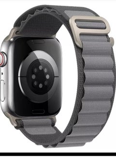 Apple watch bracelet gray color size 49