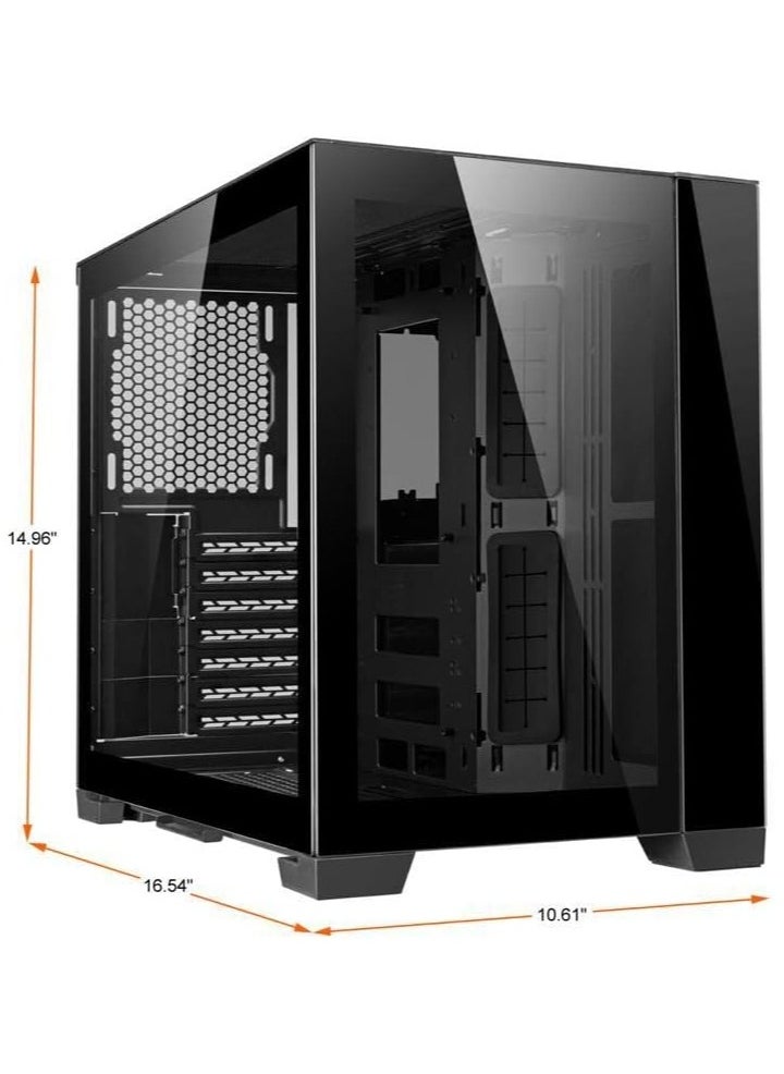 LIAN LI - Lian Li PC-O11DW 011 DYNAMIC Mini tempered glass Gaming Computer Case - Black - Image 1