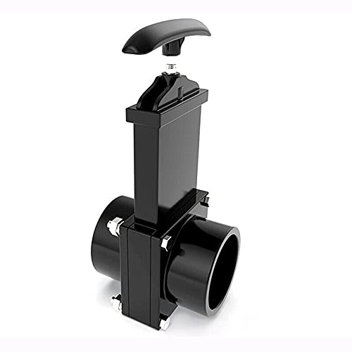 MACHSWON For Outdoor Accessories black Dump Waste Sewer ABS Valve 50mm197inch RV Drain Valve waste valve for Caravan Trailer - Image 1