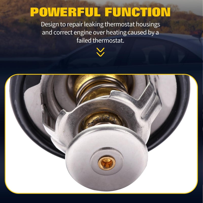 OCPTY Thermostat Housing Fit for Honda Accord 1995-2012,for Honda Civic 2002-2005,for Honda Odyssey 1999-2018,for Honda Pilot 2003-2015 19301-P8E-A10 - Image 5