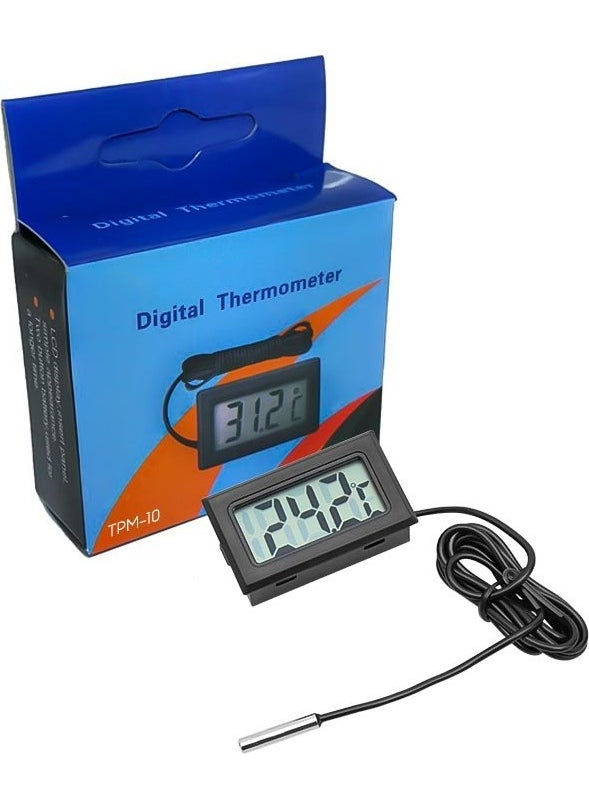 Powermaster - Tpm-10 Panel Type Digital Thermometer with LR44 Battery - Image 1