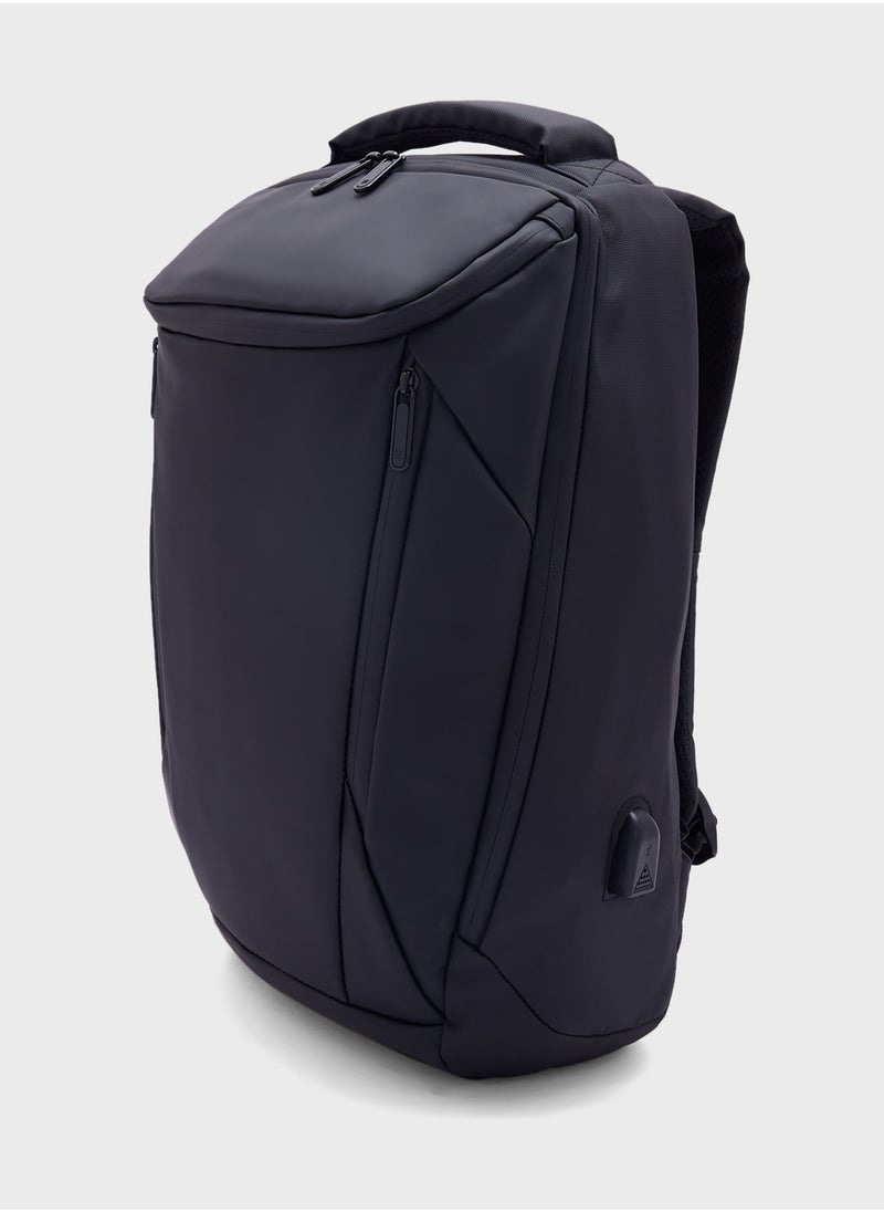 Robert Wood Premium Padded Multi Compartment Laptop Backpack  - Image 2