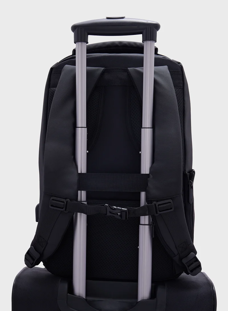 Robert Wood Premium Padded Multi Compartment Laptop Backpack