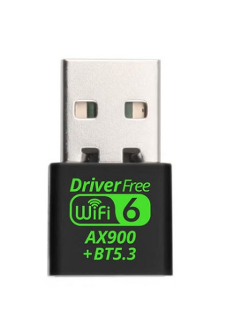 USB WiFi Bluetooth Adapter, 900Mbps Dual Band 2.4/5Ghz Wireless Network External Receiver, Mini WiFi Dongle for PC/Laptop/Desktop