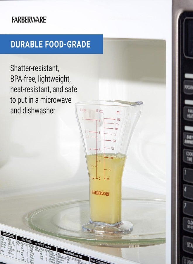 Farberware Professional 1 Cup Euclid Measuring Cup Accurate Measurements, BPA-Free Plastic, Dishwasher Safe - Image 5