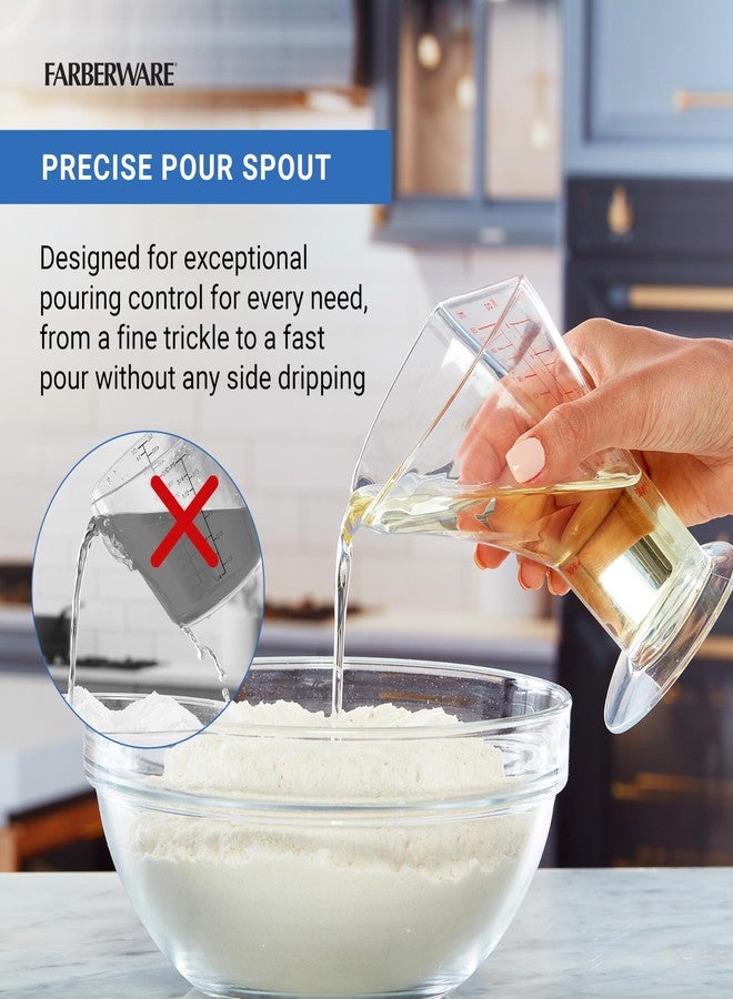 Farberware Professional 1 Cup Euclid Measuring Cup Accurate Measurements, BPA-Free Plastic, Dishwasher Safe - Image 4