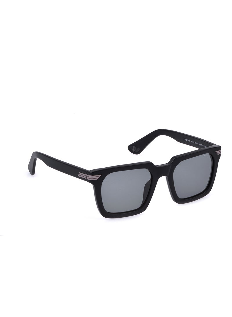 POLICE Full Rim SQUARE Sunglasses SPLP29M52703Y - Image 3