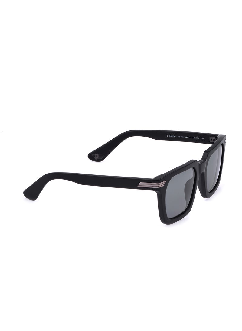 POLICE Full Rim SQUARE Sunglasses SPLP29M52703Y - Image 5