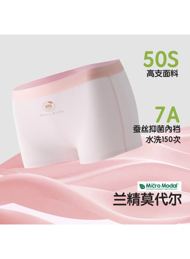 Annil 7a مضاد للبكتيريا 3-pack ملابس داخلية للفتيات للأطفال الكبار والصغار - قماش مودال، تصميم بدون انزلاق - Image 3