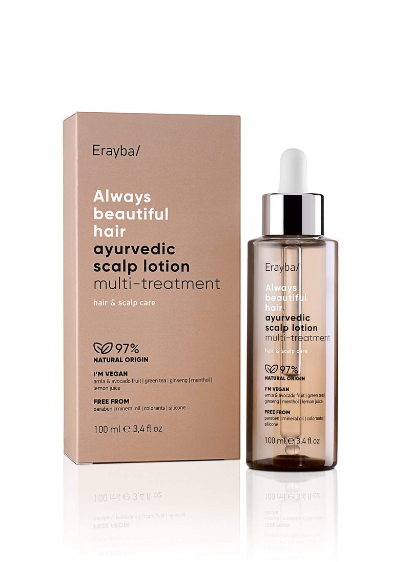 Erayba - Ayurvedic Scalp Lotion Multi Treatment Hair & Scalp Care 100 mL - Image 1