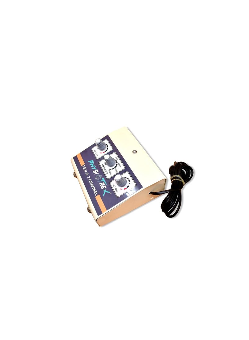 PHYSIOTREX® Physiotherapy Equipments Transcutaneous Electrical Nerve Stimulation (TENS) 2 Channel Machine - Image 4