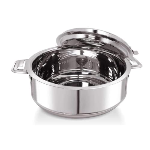 Dynore Double Wall Stainless Steel Insulated Casserole With Lid 2000 ML - Image 3