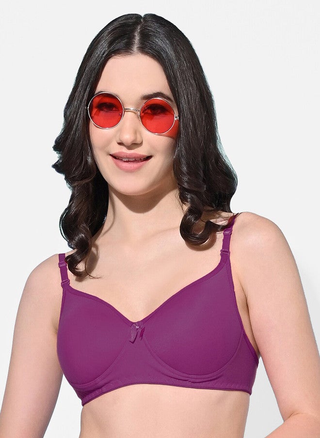 FIMS حمالة صدر قطنية مبطنة قليلاً بتغطية كاملة من FIMS - Image 4