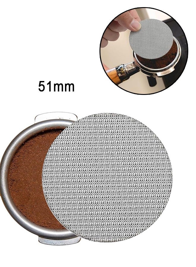 Reusable Coffee Filters 51mm, Coffee Portafilter, Portafilter Lower Shower Screen, Reusable Filter Contact Screen Coffee Accessories - Image 1