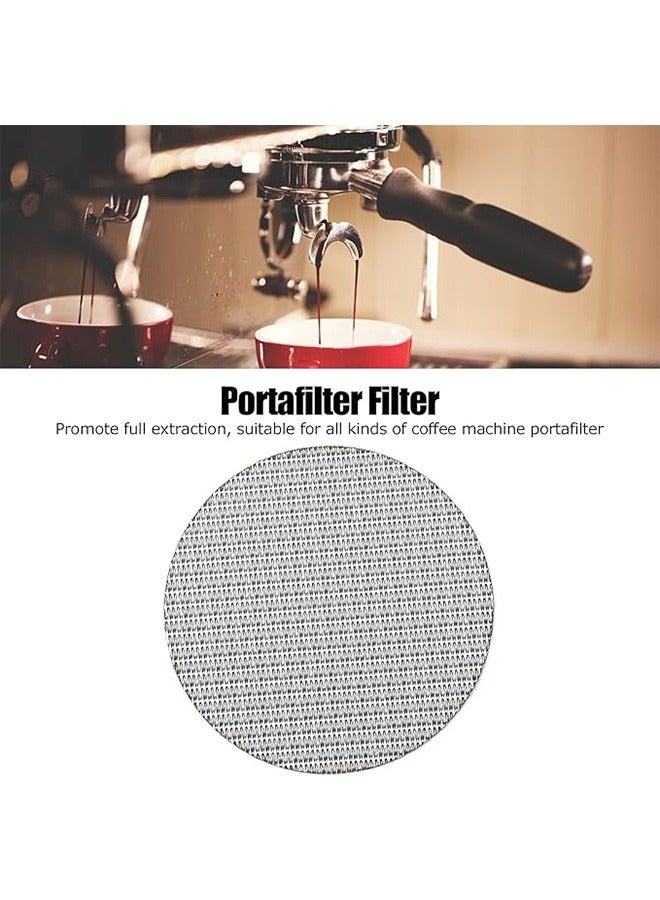 Reusable Coffee Filters 51mm, Coffee Portafilter, Portafilter Lower Shower Screen, Reusable Filter Contact Screen Coffee Accessories - Image 2