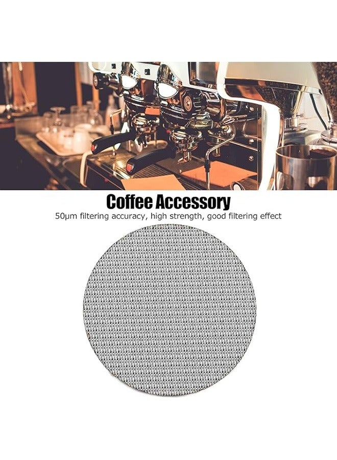 Reusable Coffee Filters 51mm, Coffee Portafilter, Portafilter Lower Shower Screen, Reusable Filter Contact Screen Coffee Accessories - Image 3