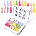 U-Shinein UShinein 9 Colors Pat Painting Nail GelHemaTPO Free6in1 Gradient Ombre Paint Nails Gel Palette for BloomingNail Color GelLiner GelFrench Nailwith Chrome PowderNo WipeDIY Nail ArtJ - Image 2
