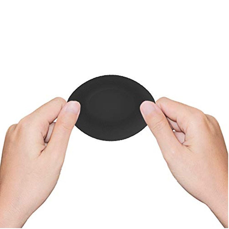 QPOIBSD Ear Cushions Foam Replacement for Plantronics Headphones Most Standard Size Office Telephone Headsets H251 H251N H261 H261N H351 H351N H361 H361N Headset Disposable Covers, Black (20Pcs) - Image 3