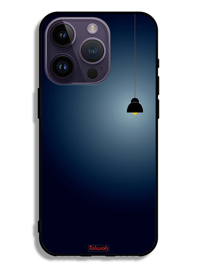 Tolwak Apple iPhone 14 Pro Protective Case Hanging Light Art - Image 2