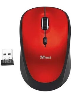 Trust 19522 Yvi Wireless Mouse Red  - Image 2