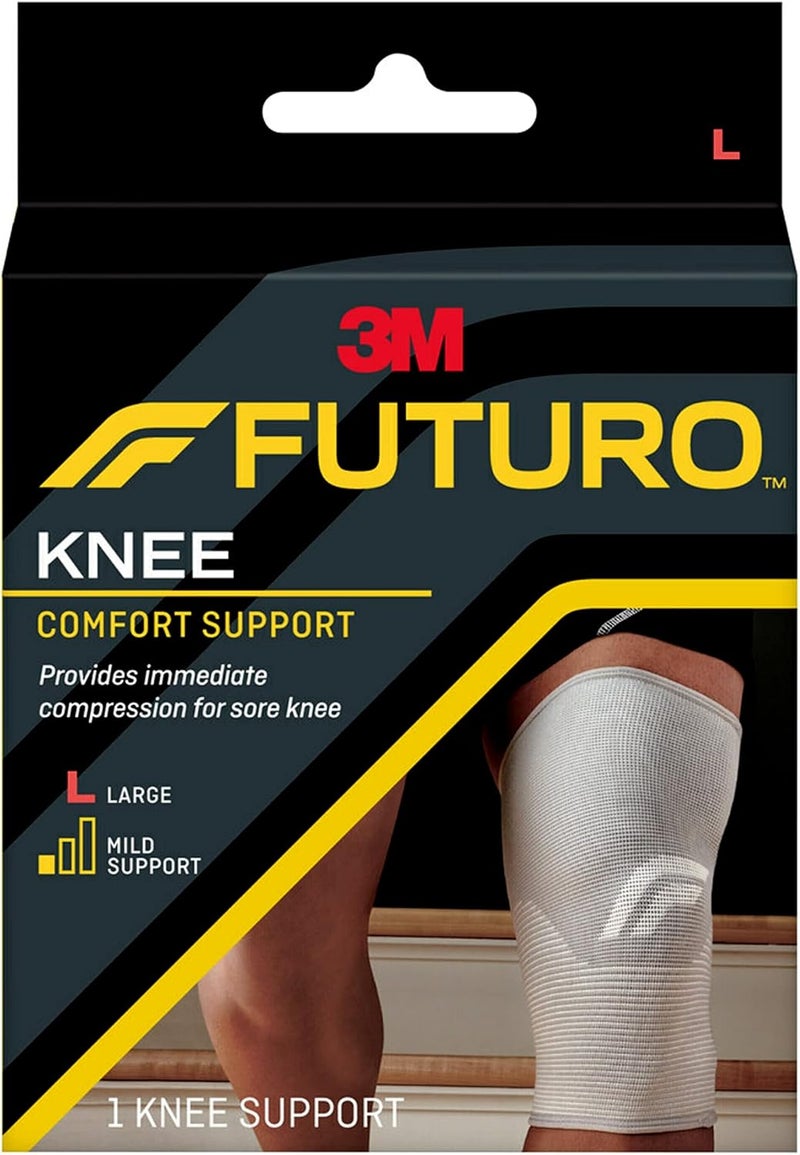 فوتورو Comfort Knee Support Large Grey 76589 - Image 1