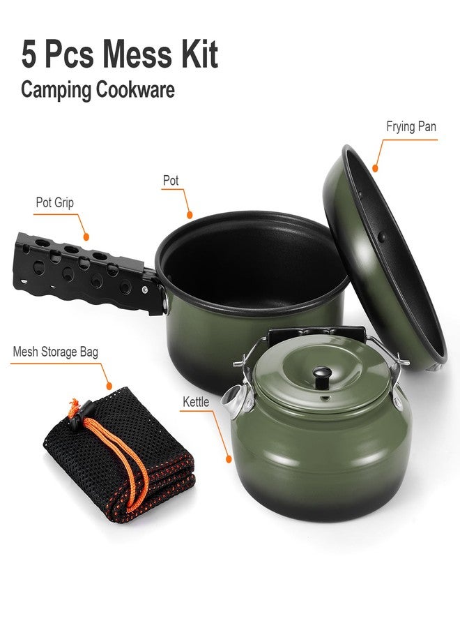Odoland 7pcs Camping Cookware OD0719G - Image 4