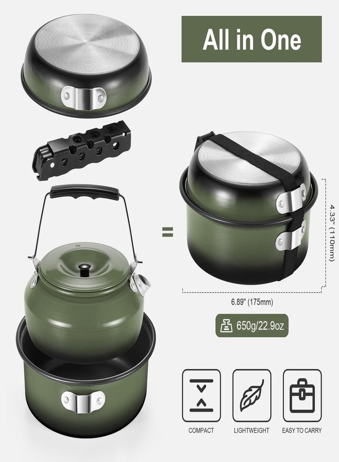 Odoland 7pcs Camping Cookware OD0719G - Image 5