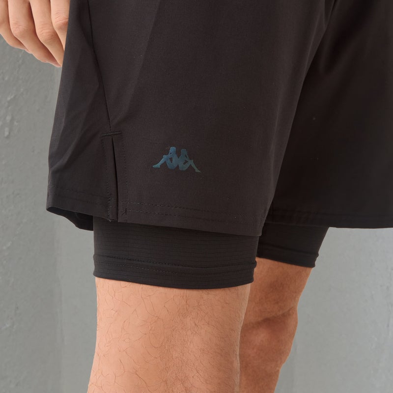 كابا شورت رياضي كابا بطبعة شعار مع شورت داخلي - Image 4