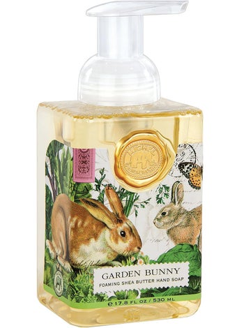 Michel Design Works Michel Design Works Foaming Hand Soap, 17.8-Ounce, Garden Bunny 