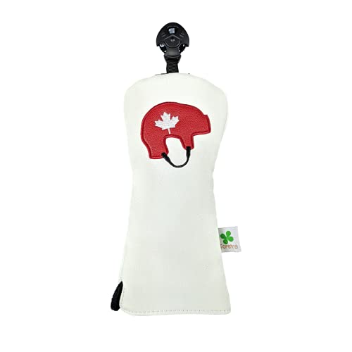 Foretra Driver Headcover Golf Club Covers Canada Hockey Novelty Hybrid Fairway Wood Head Cover Golf Accessories for Most Brands - Image 1