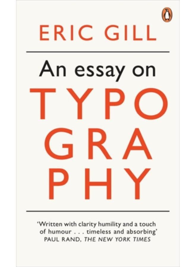An Essay on Typography 