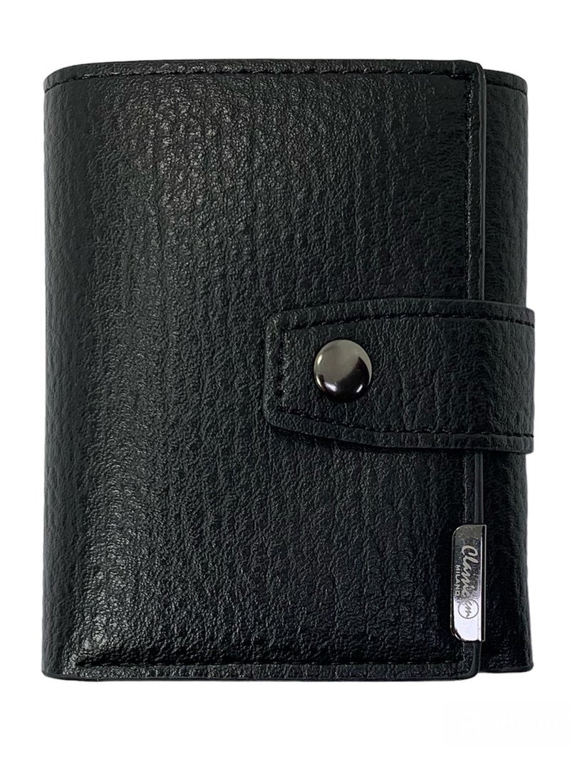 Classic Milano - Classic Milano Faux Leather RFID Blocking Pop Up Wallet for Men and Women - Automatic Card Holder Wallet with Pop-up Design - Secure, Compact Credit Card Holder for Men - Stylish Wallet for Men & Women’s RFID Card Wallet - Image 1