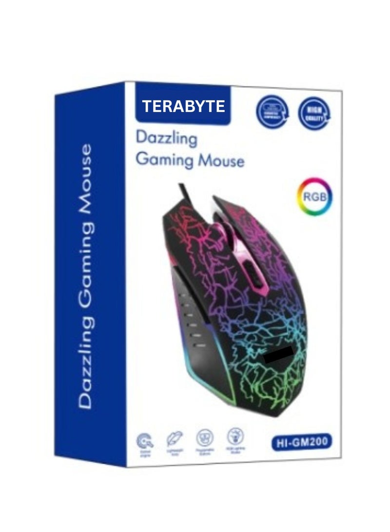 Terabyte فأرة ألعاب USB سلكية - Image 1