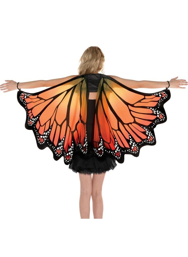 Amscan Bold & Beautiful Orange Monarch Wings - 24.5" x 53" (1 Count) - Perfect for Captivating Costumes and Stunning Photoshoots - Image 2