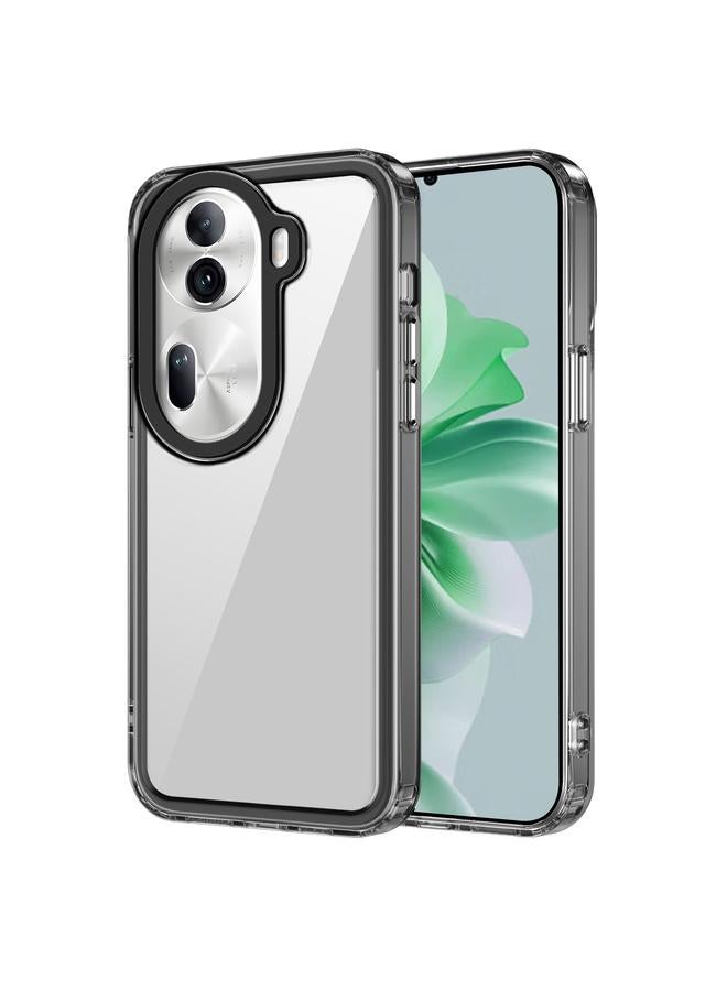 اس-توب جراب لهاتف OPPO Reno11 Global مصنوع من مادة الأكريليك الشفافة + TPU المقاوم للصدمات - Image 1
