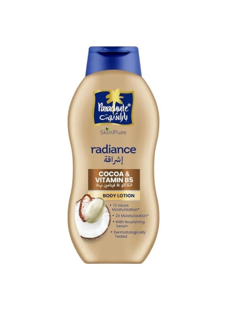Cocoa AND  Vitamin B5 Moisturizing & Radiant Body Lotion 400ml