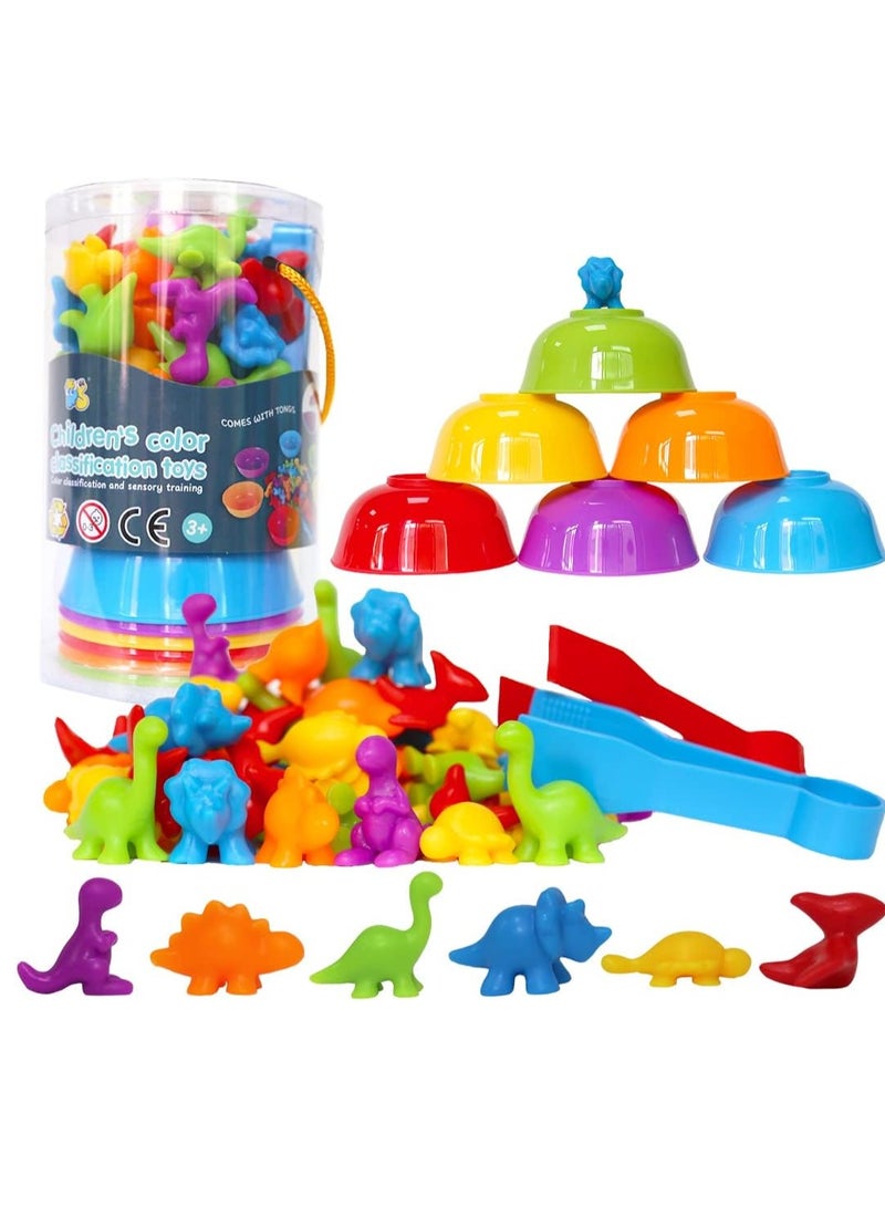 Ramadan Kids Counting Toys, Matching Game with Sorting Bowls for Preschool Learning Color Classification and Sensory Game Set - Image 5