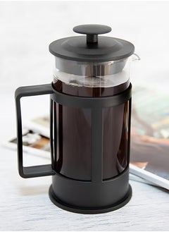 Generic Coffee machine maker Coffee press coffee plunger stainless steel Transparent French Pressure Coffee Maker 300 ml-Black  - Image 3