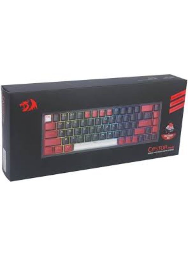 كاستور لوحة مفاتيح الألعاب الميكانيكية Redragon K631RGB Castor Pro. - Image 3