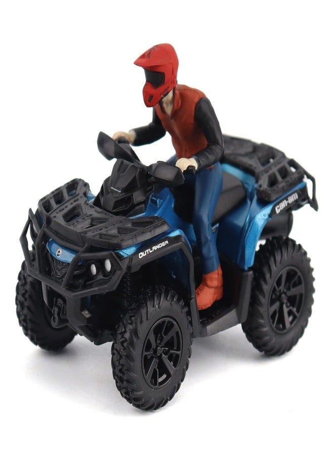 Diecast Masters BRP Bombardier Models 1:32 Scale Diecast Replica Can-Am Outlander XT 1000R, Oxford Blue | Item 60007 - Image 1