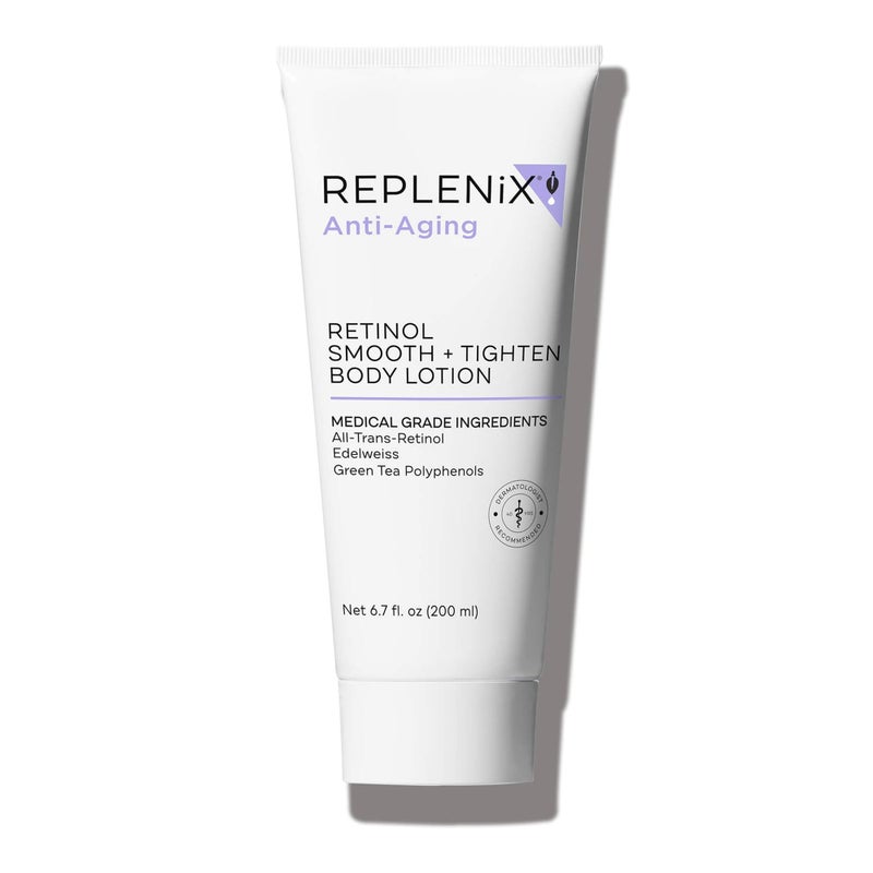 Replenix Retinol Smooth + Tighten Body Lotion, Medical-Grade Anti-Aging Brightening Body Cream for Cellulite & Sagging Skin (6.7 fl. oz) - Image 1
